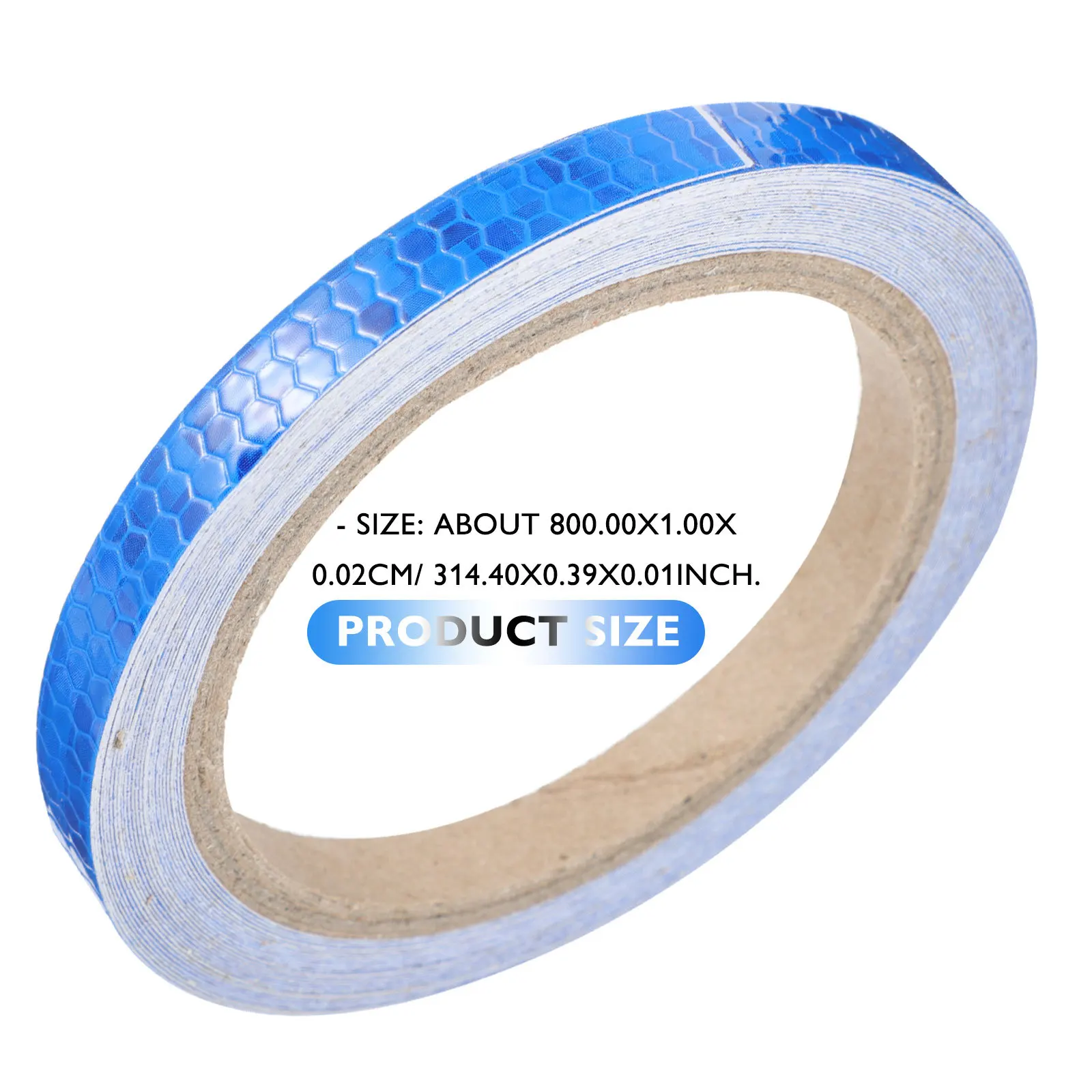 

4 Rolls Reflectors Bike Stickers Durable Night Riding Luminous Warning Decals Waterproof Safety Strips Bike Night Sticker