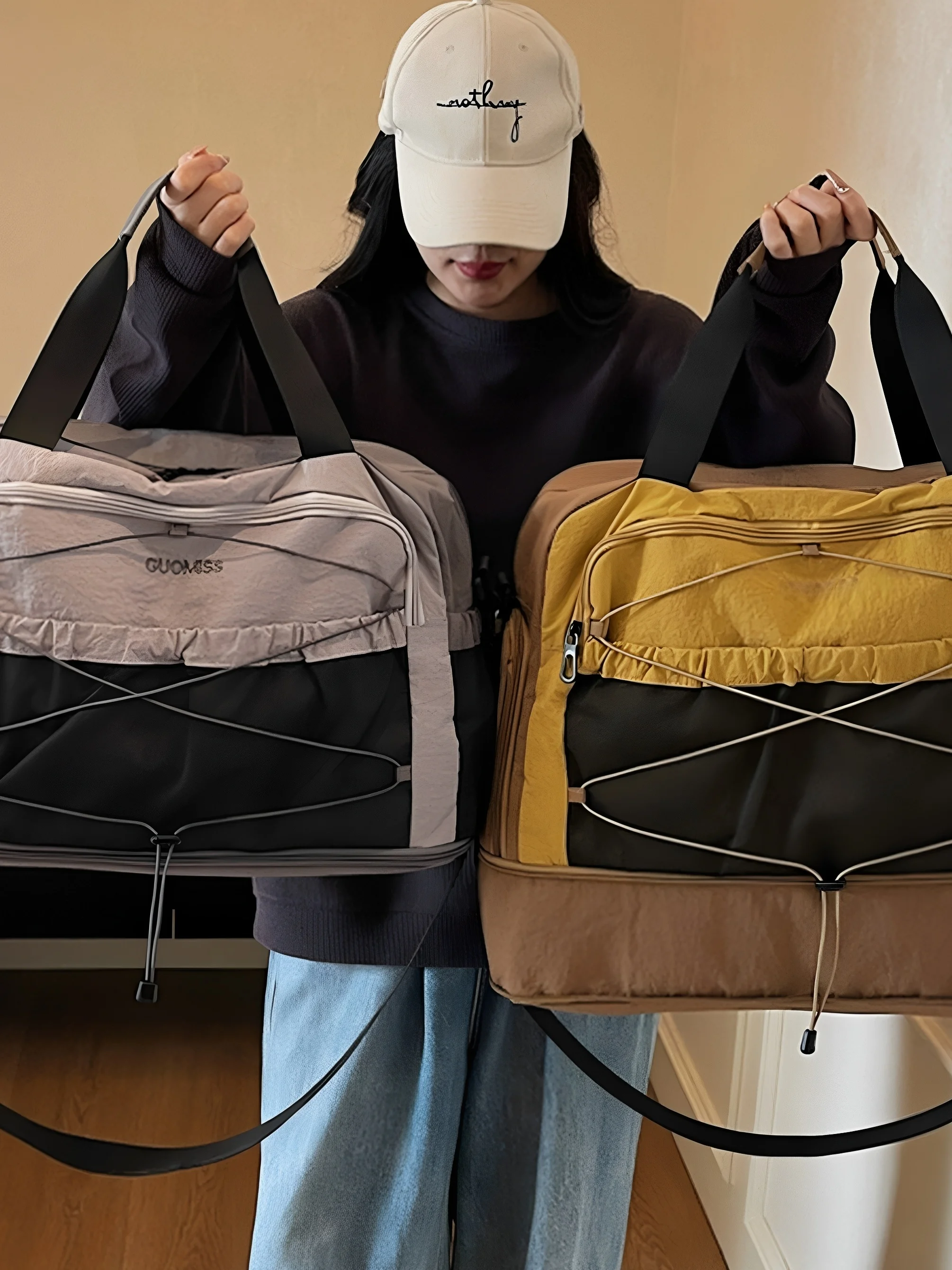 large-capacity-portable-travel-bag-unisex-lightweight-sports-fitness-bag-wet-and-dry-separation-handbag-for-short-trips