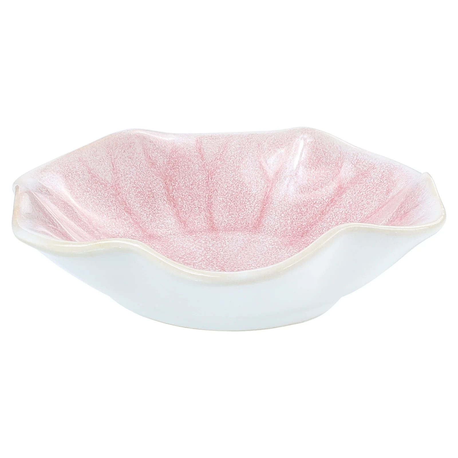 

Ceramic Jewelry Plate Vintage Lotus Leaf Shape Durable Surface Organizer for Rings Earrings Bracelets Necklaces Home Display