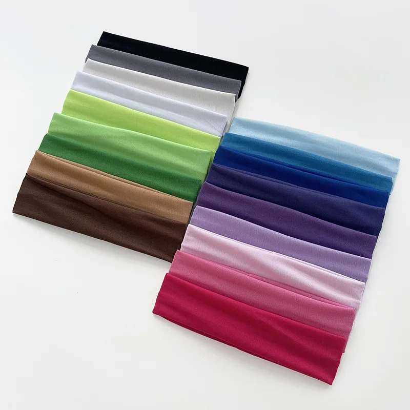 

"10 Pack Elastic Sports Headbands for Women Stretchy Candy-Colored Hairbands Fashion Sweatbands for Fitness Yoga Running Cycling "