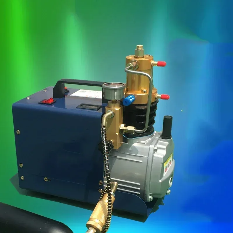 

Новый электрический воздушный компрессор, воздушный насос высокого давления, 220 В/2000 Вт, воздушный пистолет, водяная винтовка для легких, насос PCP, водяной маслоотделительный насос