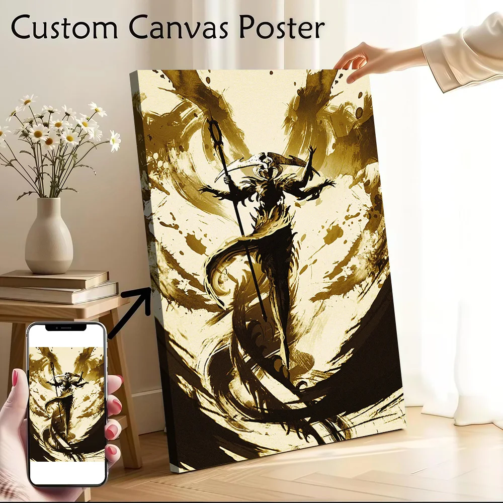 Atraxa the Grand Unifier Poster Customizable Printed Canvas Painting for Pictures Wall Art Home Decorations Decorative Paintings