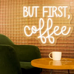 Coffee Neon Led Sign Restaurant Cafe Neon Lights USB Coffee Shops LED Wall Window Decor Welcome Open Pantry Bars Cafe Neon Signs