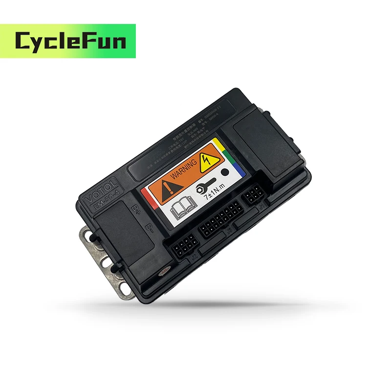 

DC FOC Sine Wave Brushless Controller Votol EM50-4 80A For Hub Mid Drive Motor 1000w 1500w Electric Scooter Dirt Bike Motorcycle