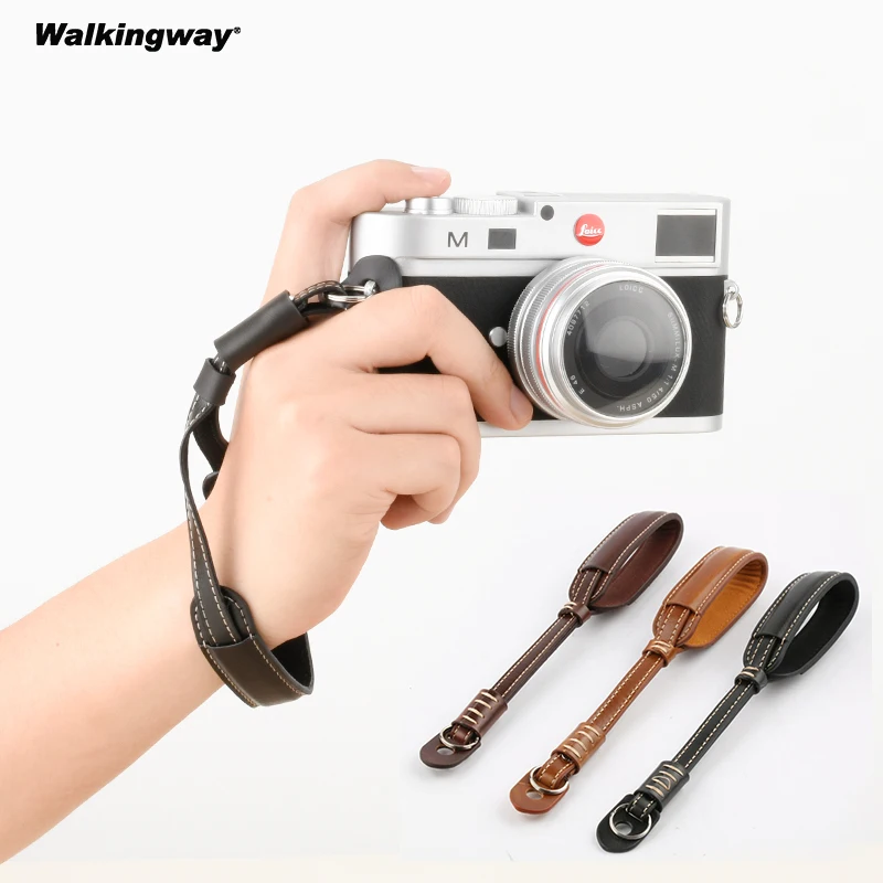 Camera Wrist Strap Leather Hand Strap for Photo Camera Canon Nikon Sony Fuji Leica Olympus DSLR Accessories