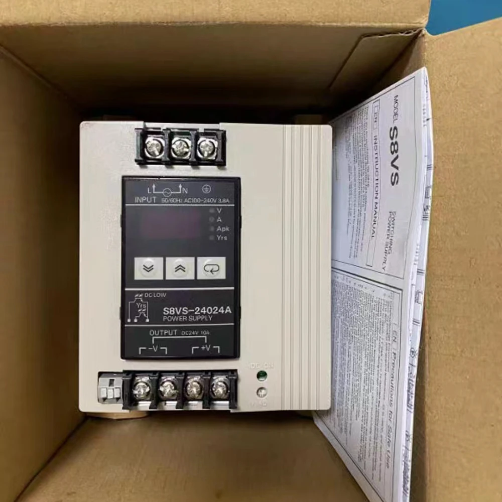 S8VS-24024A Rail Type Digital Display Switching Power Supply