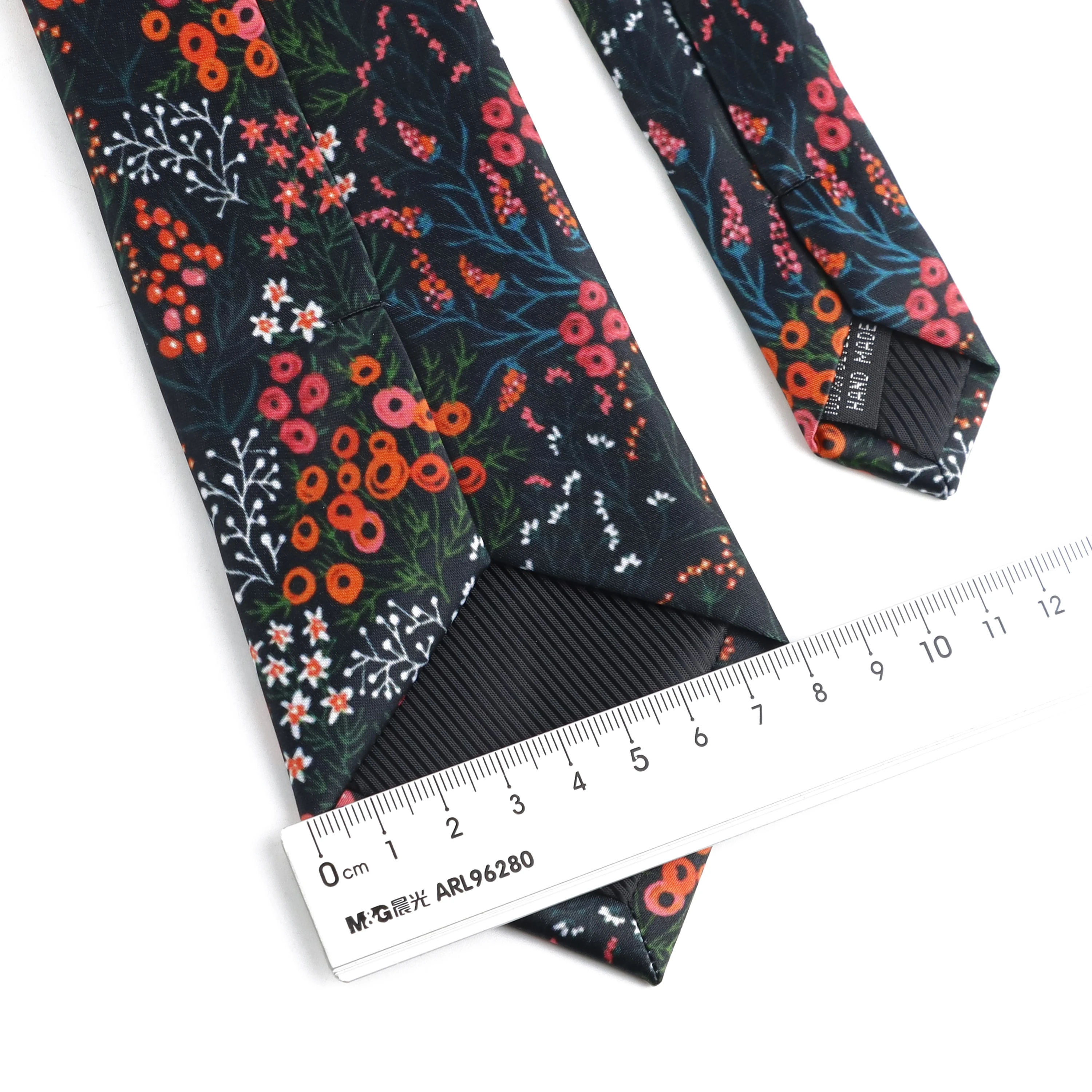 Novelty Retro Floral Plaid Tie For Men Women Soft Silk Touch Flower Pattern Print Necktie Wedding Party Luxury Tuxedo Accessory