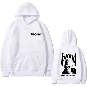 Frank Hip Hop Oversized Tshirt Ocean Vintage Hoodie Blond Fashion Popular Music Singer R&B Sweatshirt Men Women Casual Hoodies