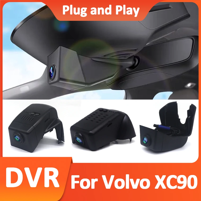 

Car DVR For Volvo XC90 2015 2016 2017 2018 2019 2020 2021 2022 2023 2024 Plug and play 4K Camera Recorder DashCam Accessories