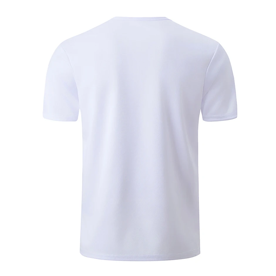 4/1 Pcs Men's Summer Multicolor Quick-drying Sports Short Sleeve Loose Breathable Fitness Running Badminton T Reflective Strip