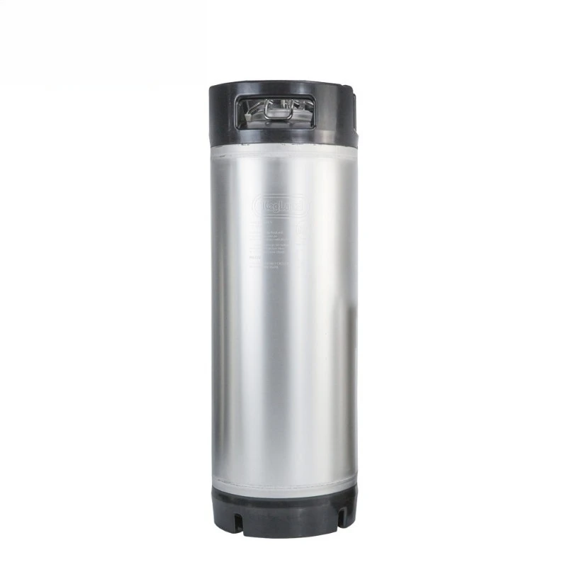 Craft stainless steel 19L food grade two-shot keg barrel home brewed beer cola syrup barrel