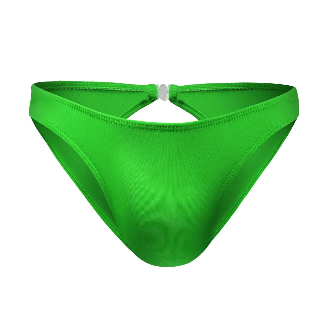 مفتوح الأرداف موجز للرجال المثيرة الظهر جوفاء الملابس الداخلية مثليون جنسيا مثير U محدب الحقيبة السروال الراحة حزام رياضي أوم الاباحية Tangas