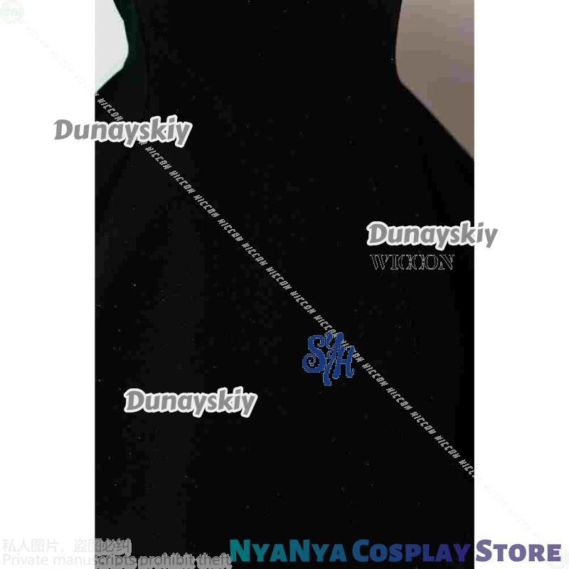 ชุดคอสเพลย์มิซิ ตัวละครเอเลี่ยน จากอนิเมะ ชุดใหม่สำหรับฮาโลวีน ชุดเดรสสีดำเล็กๆ สำหรับการแสดงบอลรูม ชุดยูนิฟอร์มกระโปรงสั้นเซ็กซี่สไตล์โลลิต้า กอธิค ฮาโลวีน