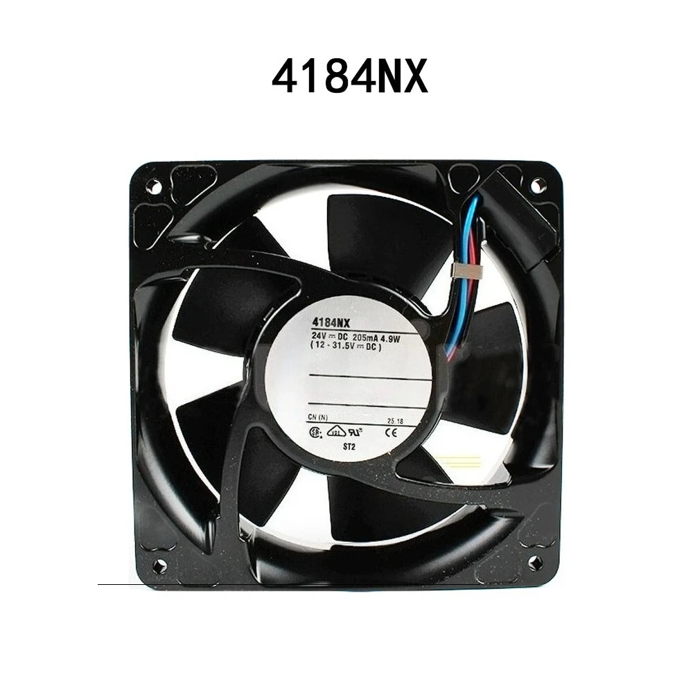 

FOR Ebmpaps Durable radiator 4184NX 120*120*38MM 205mA 24VDC high air volume fan