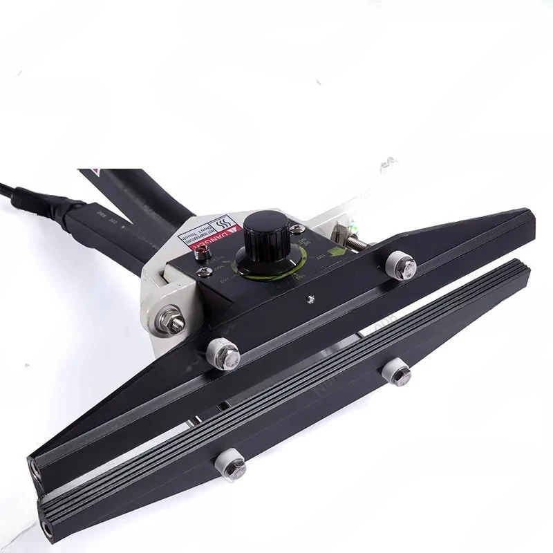 220V Portable Hand Clamp Sealer Heat Sealing Machine Aluminum Foil Bag Kraft Paper Bag Packaging Machine 550W 200MM