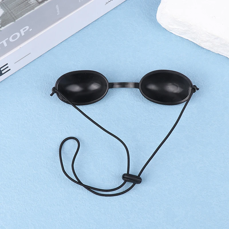 1PC 3.5*14.0cm Protective Eyepatch Laser Light Protective Goggles Safety Goggles IPL Beauty Clinic Silicone Protective Goggles