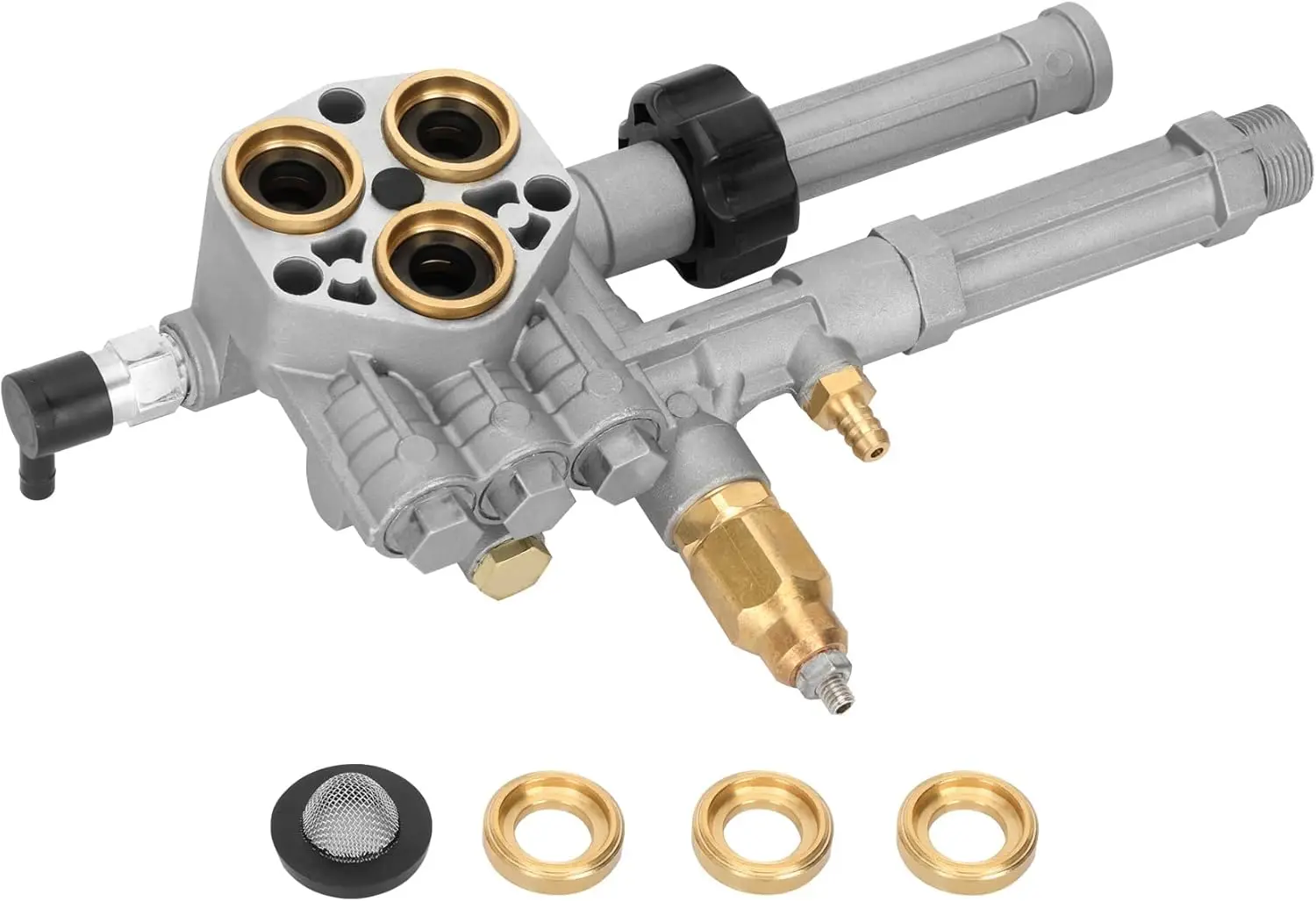 Cabezal de bomba de lavadora a presión AR43361Troy Bilt SRMW2.3G28 SRMW2.4G28 PumpsAR43361 Cabezal de bomba de lavadora a presión, repuesto para Annovi
