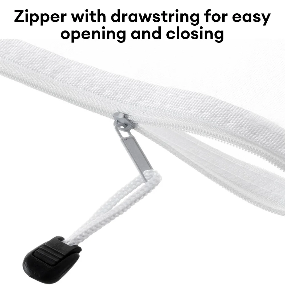 A6 Mesh Ritssluiting Zakje Document Tas