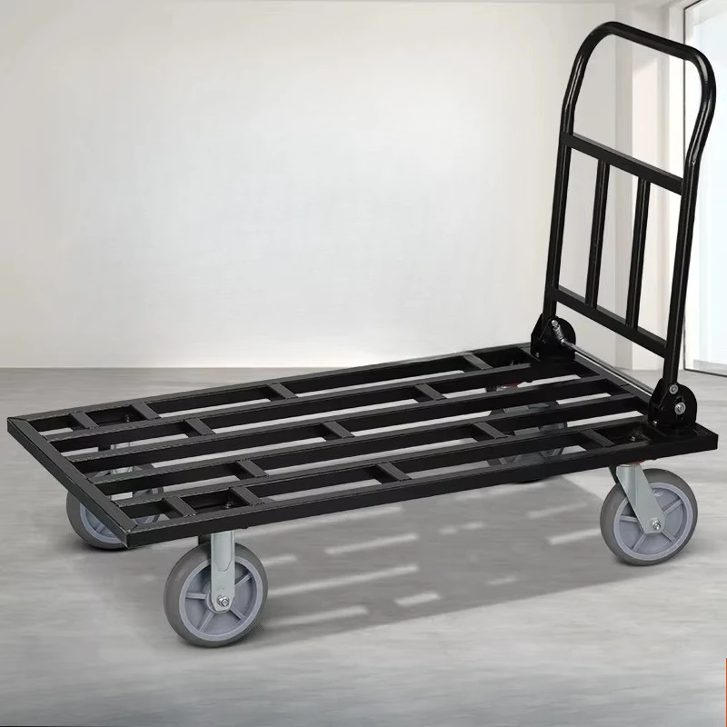 Thickened trolley Flat trolley Push truck Silent   Folding truck Flat Pull