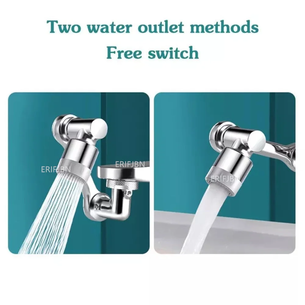 Upgrade 1080°Rotation Faucet Extender Spray Head Anti Splash Filter bathroom Faucet Water Saving Nozzle for Kitchen accessories