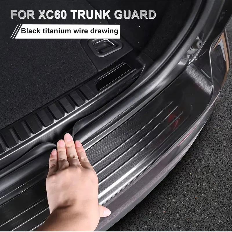 

Декоративная наклейка на багажник для volvo xc60 2018 19 2021 22 2023-2024
