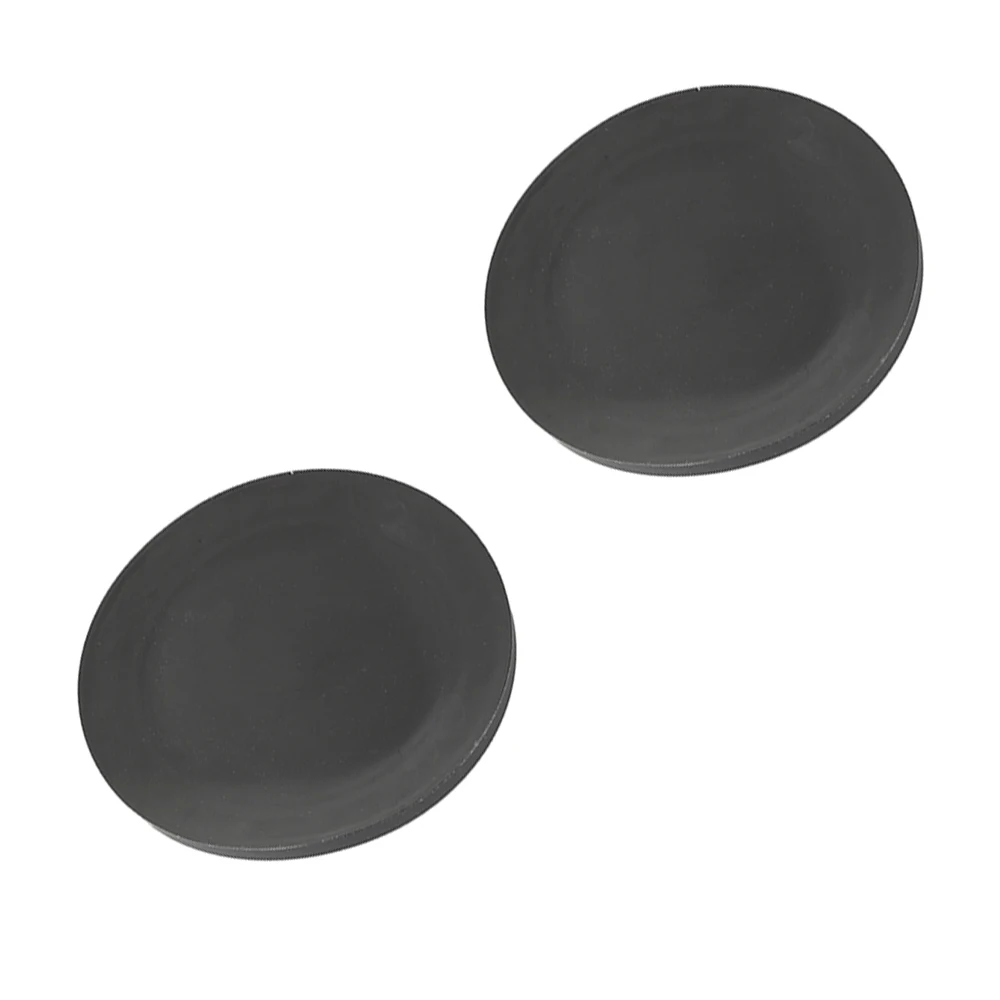 RASTP-2Pcs Carbon Fiber Car Coaster Cup Bottle Holder Anti-Slip Water Cup Mat Anti-Dirt Round Pad Auto Interior Accessory LKT108