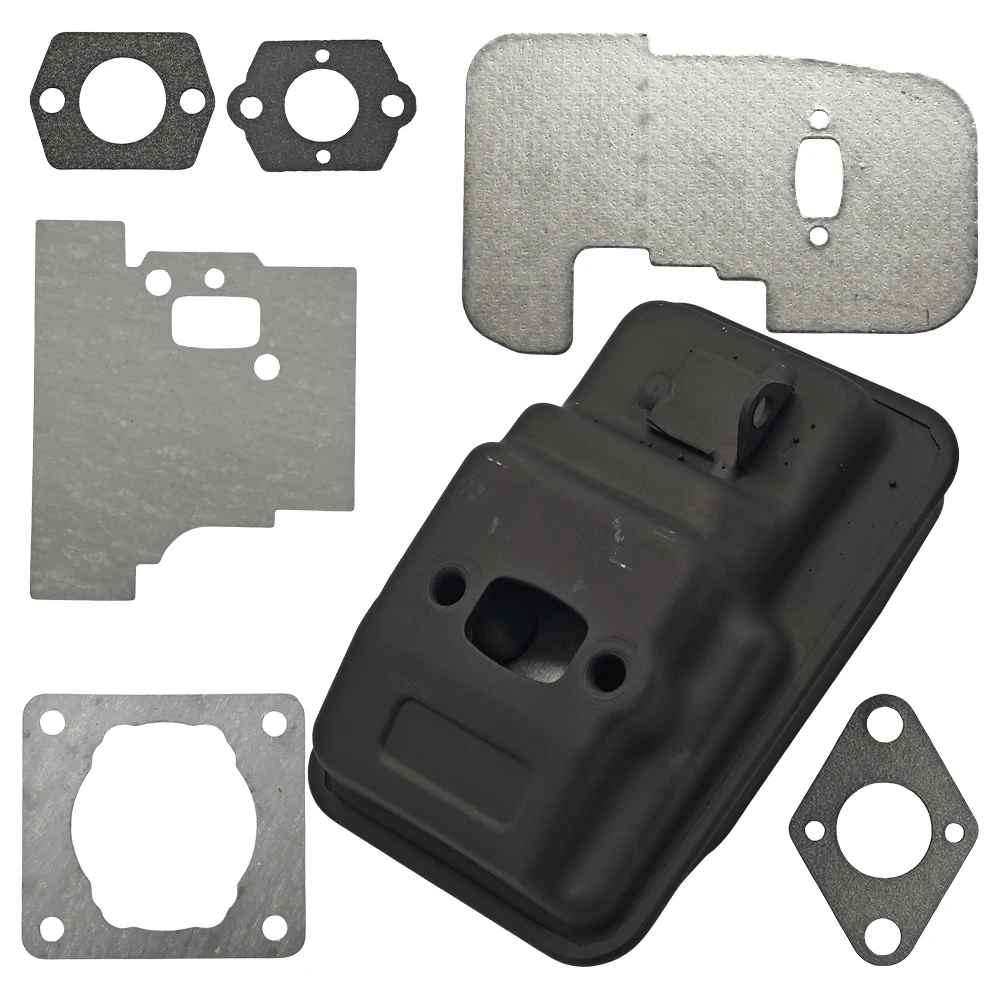 Exhaust Muffler For Stihl FS75 FC75 FS80 FS85 Trimmer 4137 140 0603 With Gasket Set