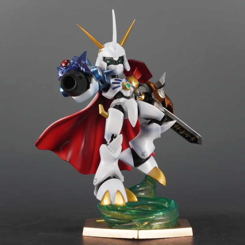 Digimon Adventure Royalknights Series Omegamon versión Q figuras en miniatura de juguete coleccionar adornos periféricos de animé regalos de cumpleaños