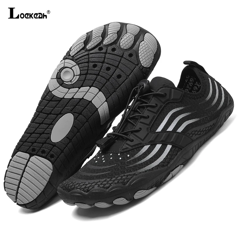 

Быстросохнущая мужская обувь для воды босиком, аква-носки, уличная спортивная спортивная обувь для каякинга, катания на лодках, пеших прогулок, серфинга, прогулок