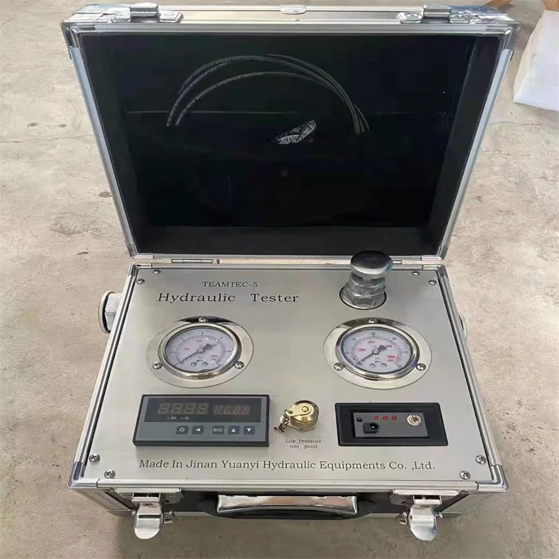 Digital Hydraulic Motor Flow Testing Equipment, 500L/Min Flow Hydraulic Tester