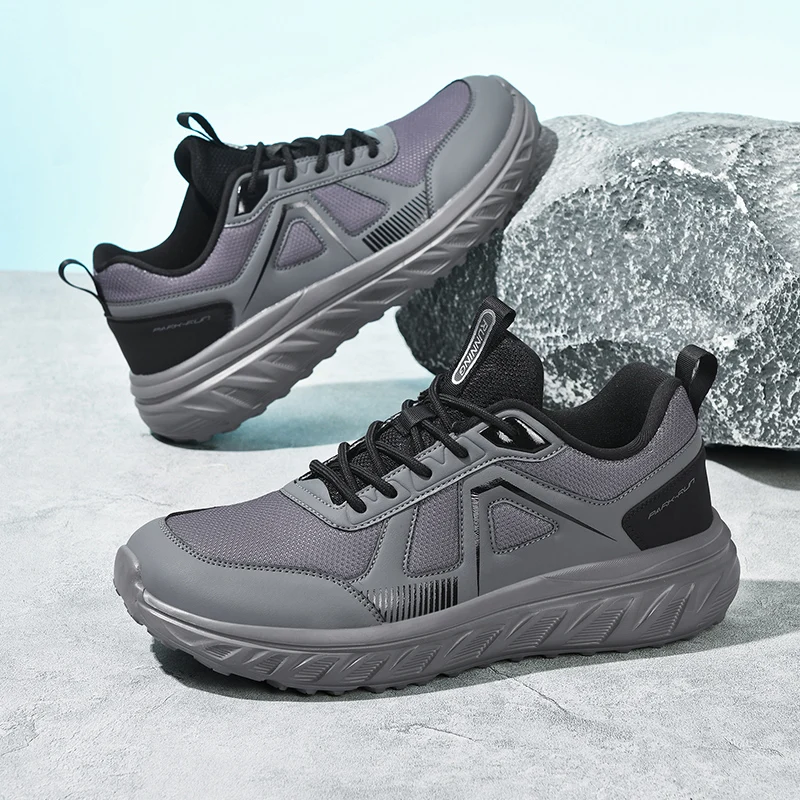 

NewMen's lightweight running shoes wide toe and wide palm casual sports shoes plus size outdoor fashion training walking shoes