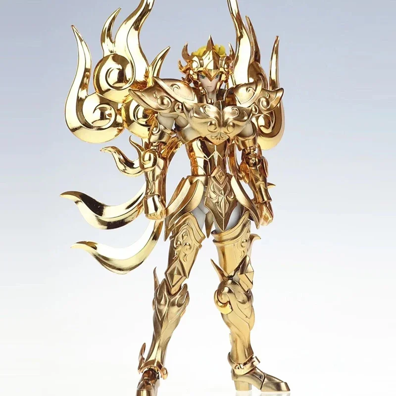 In magazzino JM.MST Saint Seiya mythic Cloth EXM SOG/Soul of God Leo/Lion Aiolia Gold Zodiac Knight Action Figure