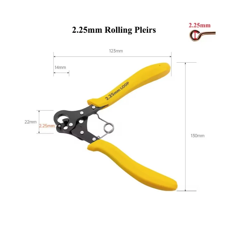 Multifunctional Winding Bending Wire Rolling Pliers for Jewelry Making Jump Ring Wrapping Pliers for Eye Head Pins Handmade Tool