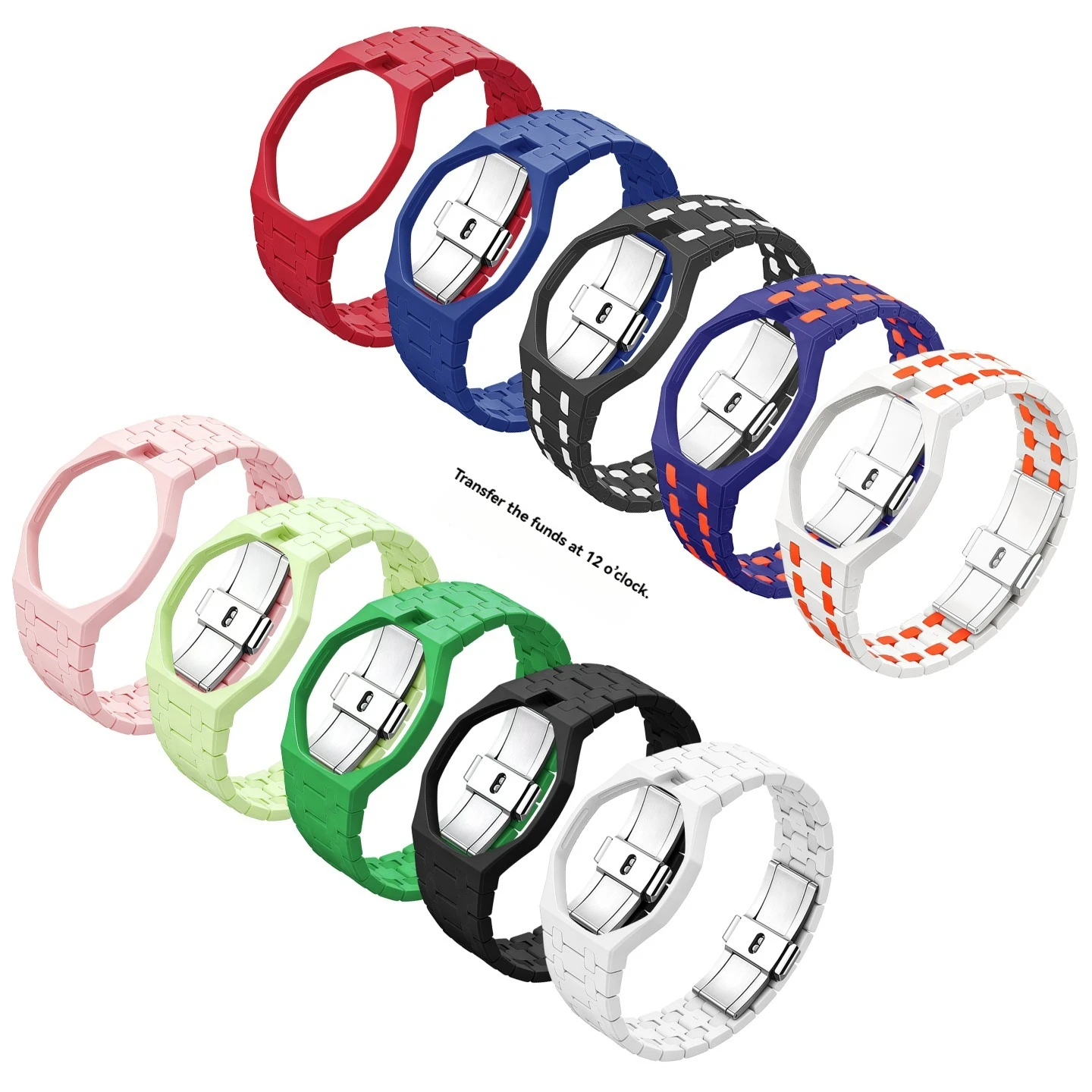 Suitable for SWATCH AP co branded pocket watch Royal Pop with specially modified bioceramic case and strap