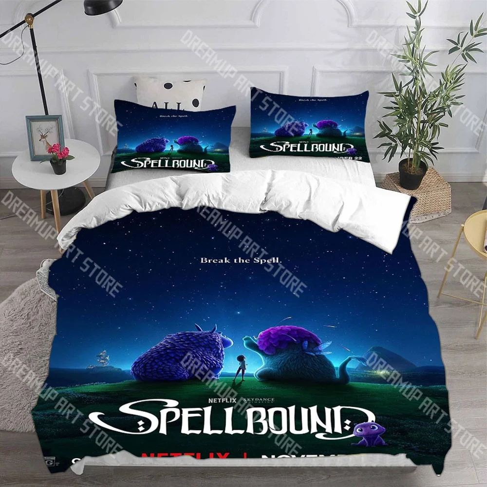 Fashion Spellbound Cartoon Bedding Set Single Twin Full Queen King Size Bed Set Kids Bedroom Duvetcover Sets Bed Sheet Set