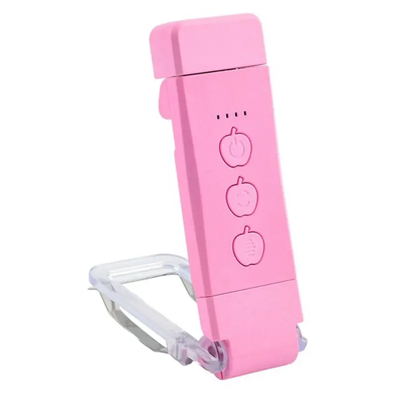 

ABWZ-Mini Light Reading Clip Book Light Rechargeable Clip Bookmark Book Light LED Reading Light Portable Bedside Table Lamp
