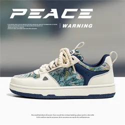 Van Gogh Men Women casual Shoes Male Platform Sneakers Girls Casual kateboarding Shoes flats 3D graffiti The Starry Night