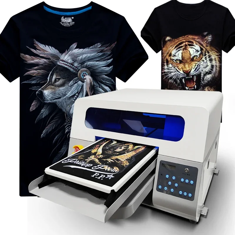 Small A3 Universal UV Flatbed Printer A4 Crystal Label Printer Phone Case Digital Printing Machine