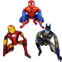 Spiderman Birthday Balloon Super Hero Birthday Party Decoration for Baby Shower Supplies