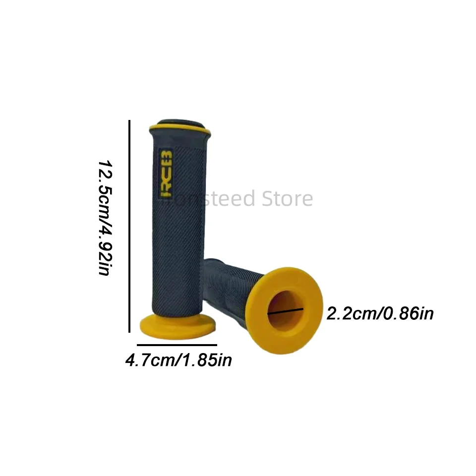 المضادة للانزلاق دراجة نارية مقبض القبضات 7/8 "22-24 مللي متر العالمي المطاط هلام القبضات ل KTM ياماها كاواساكي موتوكروس دراجة الطرق غير الممهدة