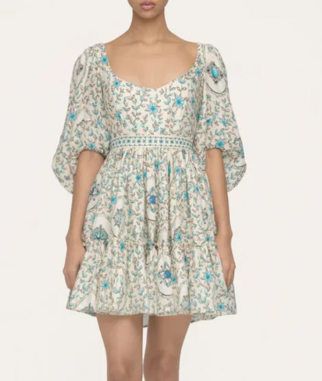 

Print Sleeveless High Quality Print Midi and Mini Dresses 2025 New Multi ColorsFloral