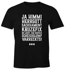 Mens Himmi Herrgott Sacrament Fun T Shirt Moonworks