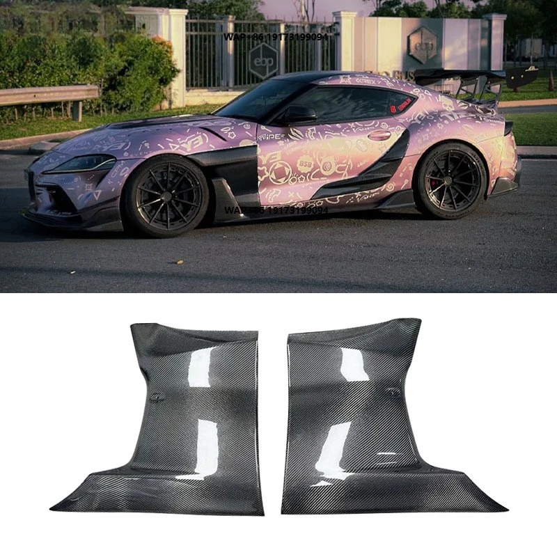 

AD Style Fender for Supra GR MK5 A90 A91 Upgrade Carbon Fiber Fender Car Side Vent Air Flow Fender Intake