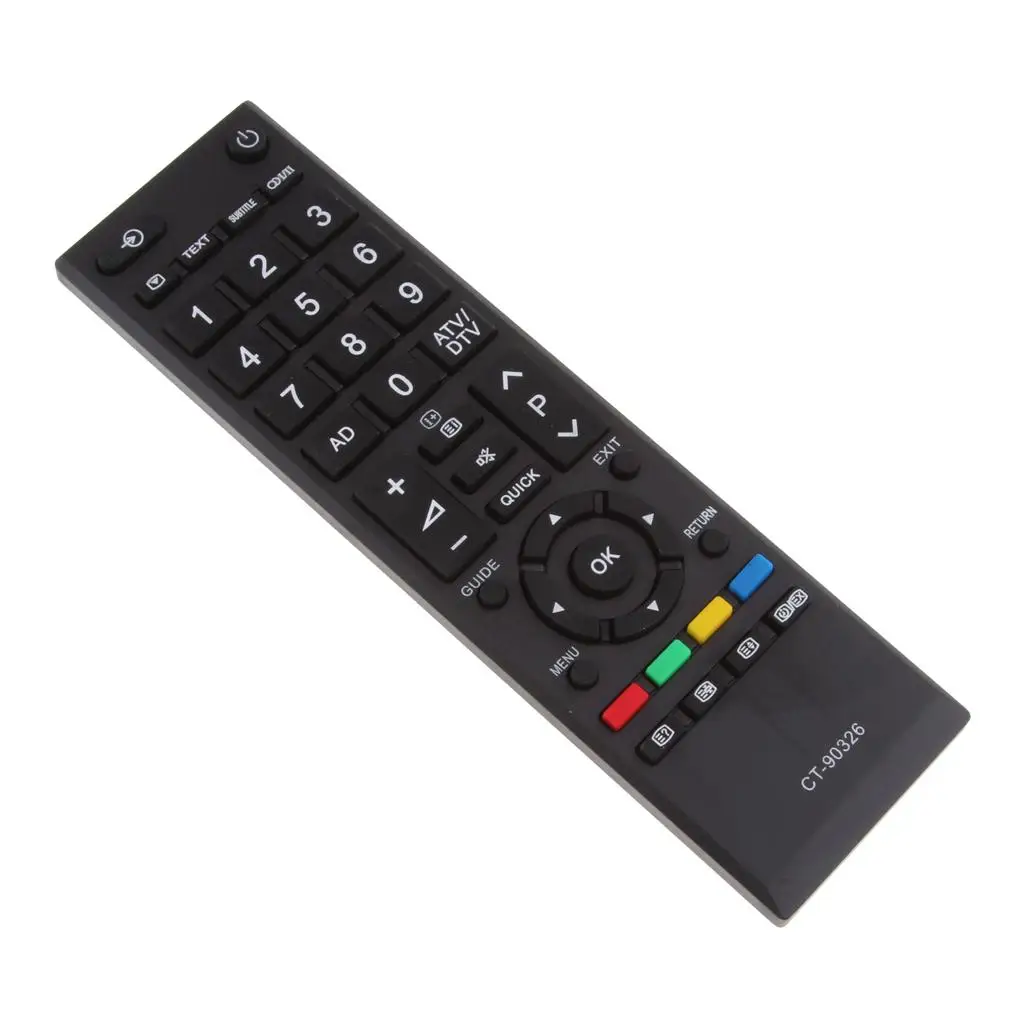 Replacement TV Remote Control for CT-9032, Black, 175 X 20 Mm image 2