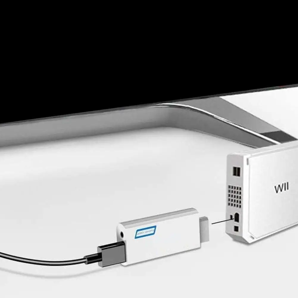 Full HD 1080P WII to HDMI Converter WII to HDMI Wii 2 HDTV Converter 3.5mm Audio Wii To HDMI Adapter For PC HDTV Monitor Display