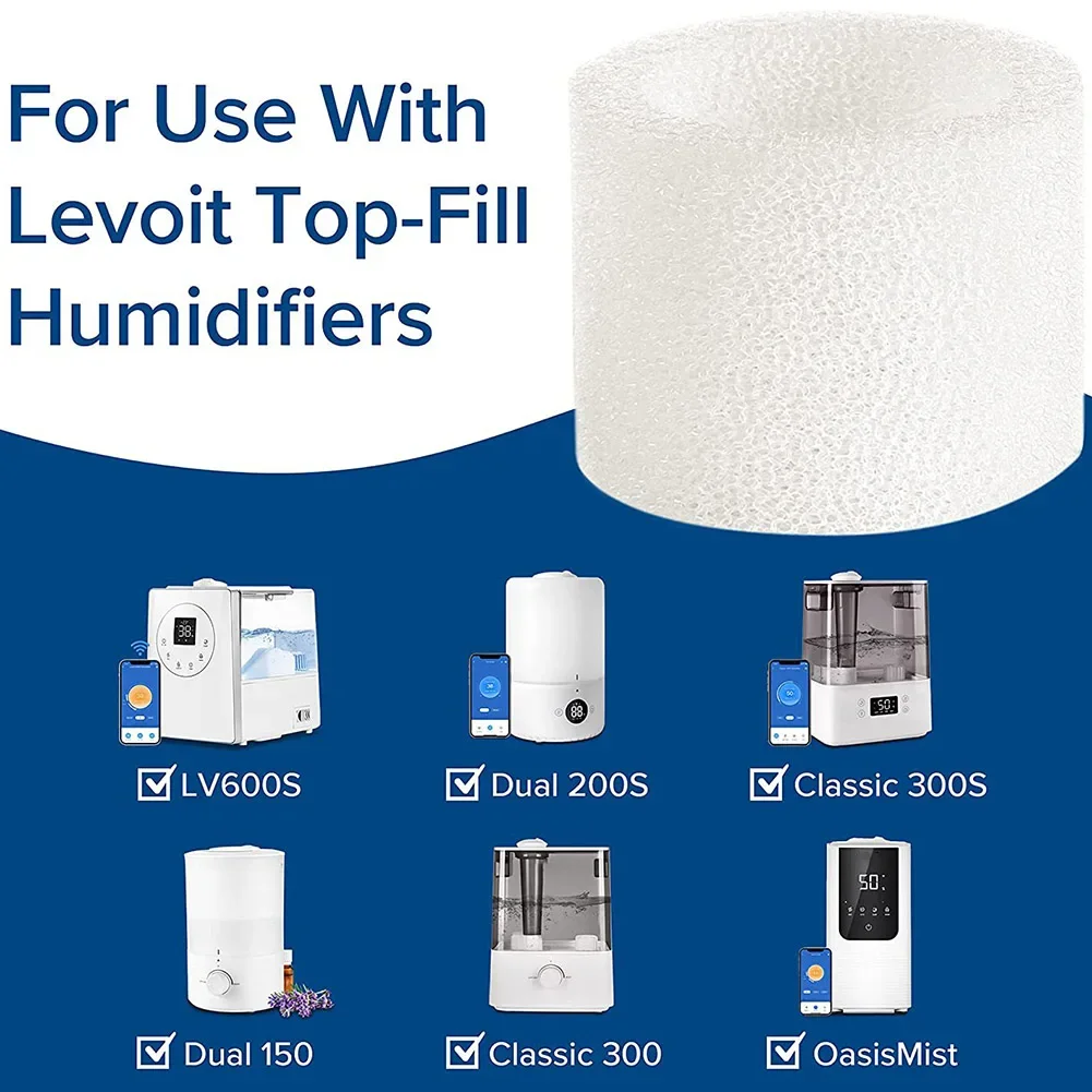 فلتر إسفنجي للمرطب ، LV600S ، ثنائي صانعة S ، سلسلة كلاسيكية ، قطع غيار مكنسة كهربائية ، ملحقات بديلة ، 10 روض