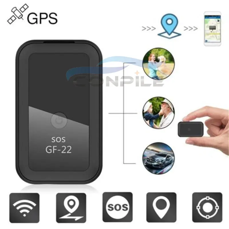 Alarma Antirrobo GF22 Magnética Para Coche, Localizador Inalámbrico, Posicionamiento Gps, Seguimiento Por Satélite