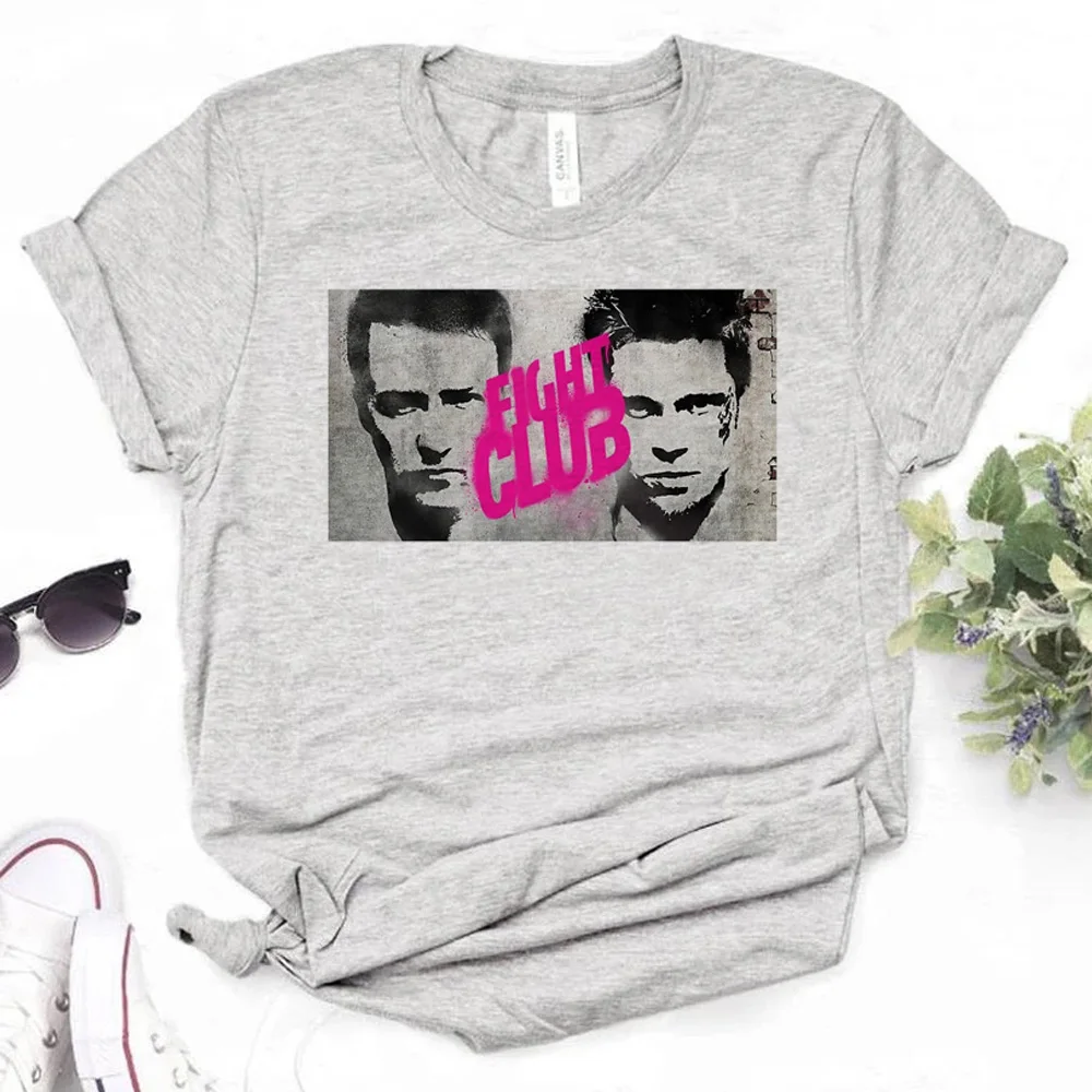 Fight Club top women comic manga funny t shirt female graphic anime clothes