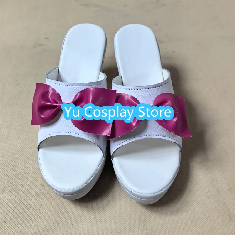 Yu Cosplay Store Monogatari Series Shinobu Oshino zapatos de Cosplay para hombres y mujeres juegos de Anime accesorios de carnaval fiesta