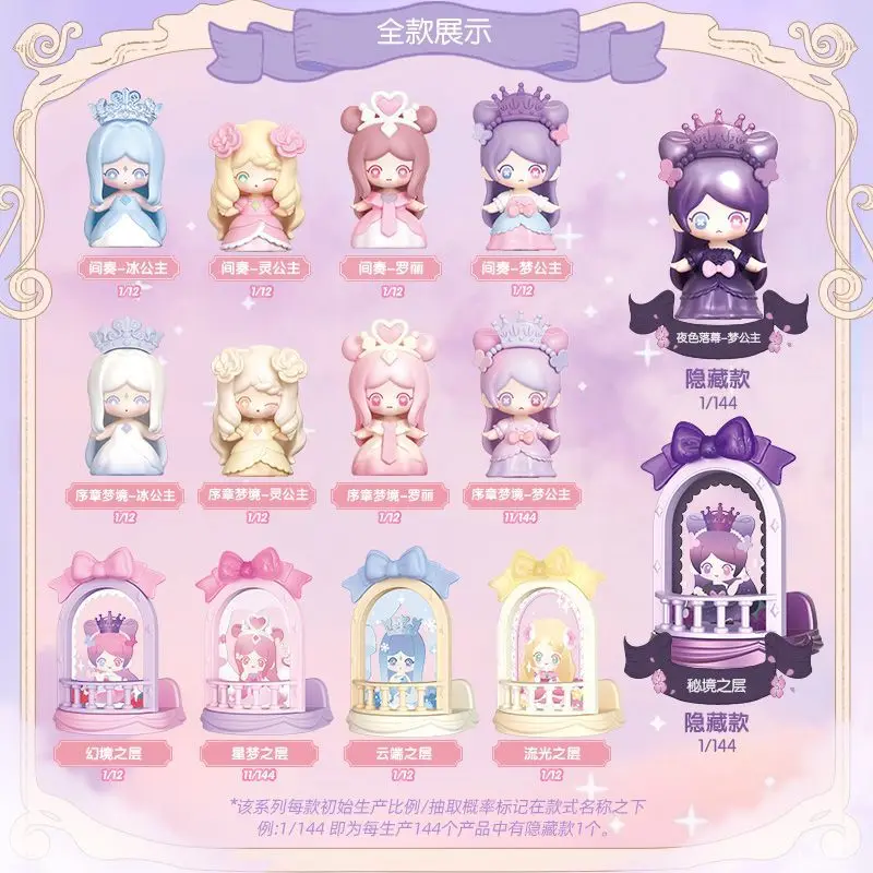 Blokees Bruke Yeruoli Magnetic Stage Dream Concerto Blind Box Spielzeug Geschenk für Kinder